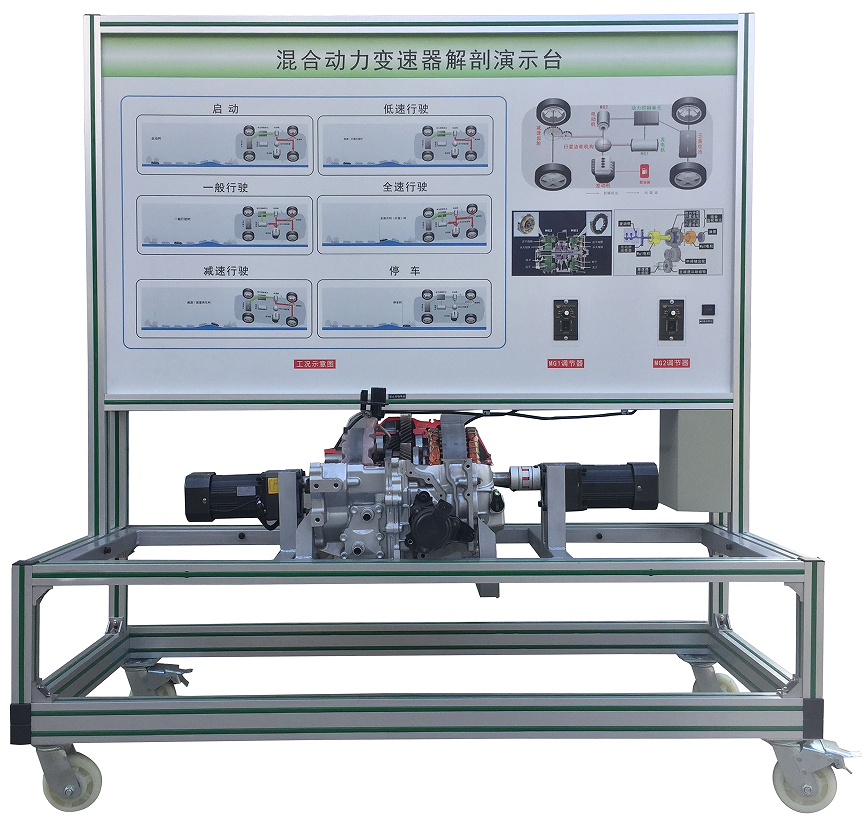 混合动力变速器解剖演示台